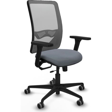 Silla de oficina piqueras y crespo Zulema negro brazos ajustables (1/2)