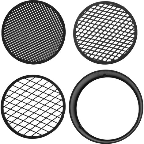 Juego de 3 tamices de plástico para tierra, 12 cm, 3 mallas finas, para jardinería, filtración, herramienta científica educativa para tamizar tierra, arena y piedras.
