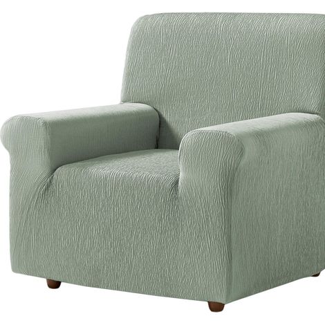 Housse de Fauteuil à Oreilles élastique, Tissu, Vert (1/5)