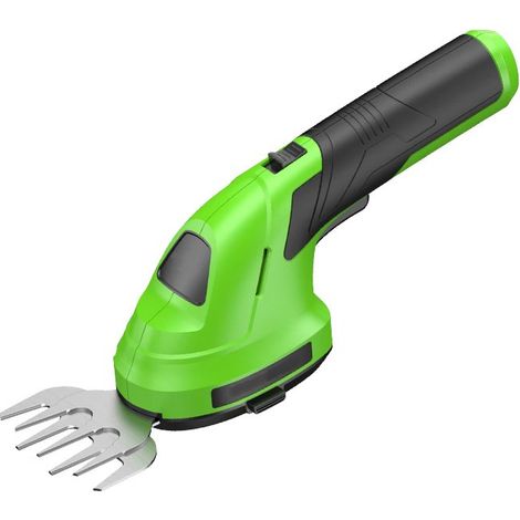 Tondeuse à Gazon Électrique Sans Fil 7.2V, Cisaille à Haies Multifonction et Mini Coupe-Herbe Portative pour Jardin, Pelouse et Bricolage (1/5)