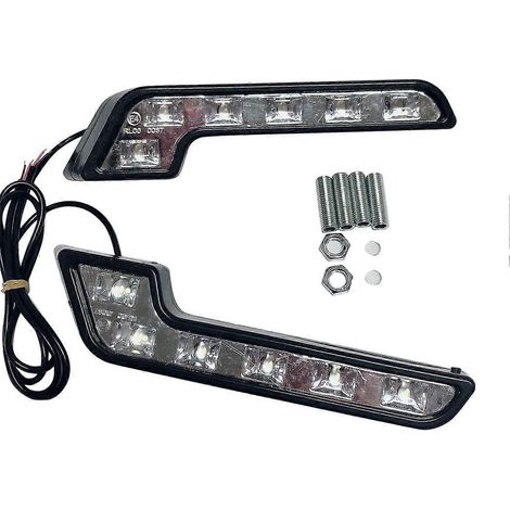 2x 12v Drl Led Tagfahrlicht S Für Auto Led Fahren S Nebel Auto St (1/5)