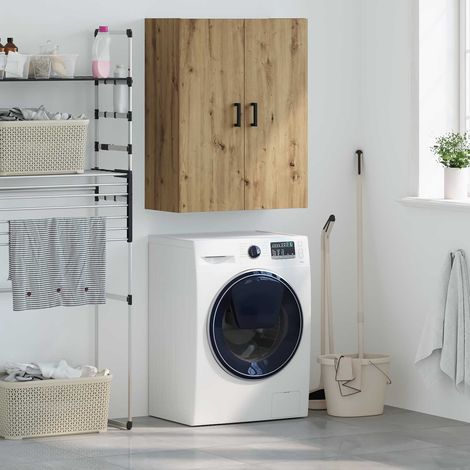 vidaXL  Wall Cabinet  Artisan Oak 69.5 x 34 x 90 cm Engineered Wood