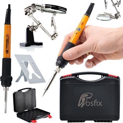 Juego de soldador de precisi贸n Rosfix con potenci贸metro 10 en 1 OP60W PE1