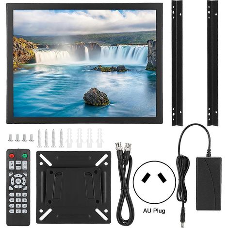 15in TFT 4:3 Display 1024x768 Embedded Industrial Monitor HDMI/VGA/AV/BNC/USB (1/5)