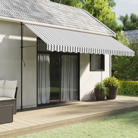 Tarnzelt vidaxl awning valance Polyester 4,3 m