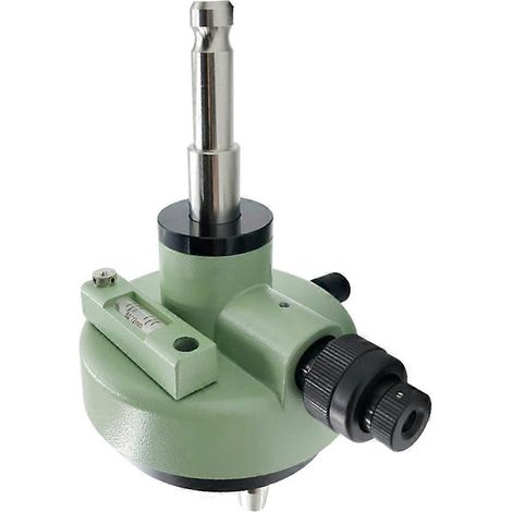 Adaptateur tribrach à trois mâchoires avec niveau à bulle optique pour station totale Leica et adaptateur GPS de levé (1/5)