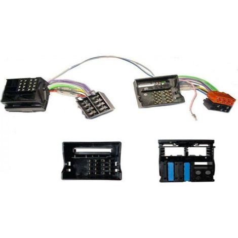 Faisceau ISO Installation Kit Main Libre compatible avec Peugeot Citroen sans ampli JBL
