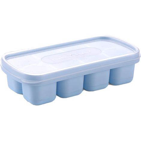 Moule À Glace Avec Couvercle - 12 Compartiments - Silicone Alimentaire Flexible - Pour Whisky Cocktails Jus Et Desserts - Lot De 2