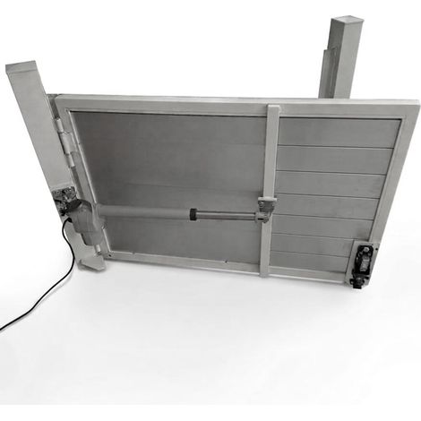Paratia anti allagamento elettrica anta singola su misura altezza da 80,1 a 120 cm larghezza da 140,1 a 160 cm Made in Italy (1/2)
