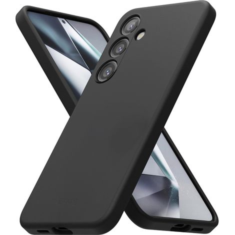 Cover Crong Color - Custodia per Samsung Galaxy S24+ (Nero) (1/5)
