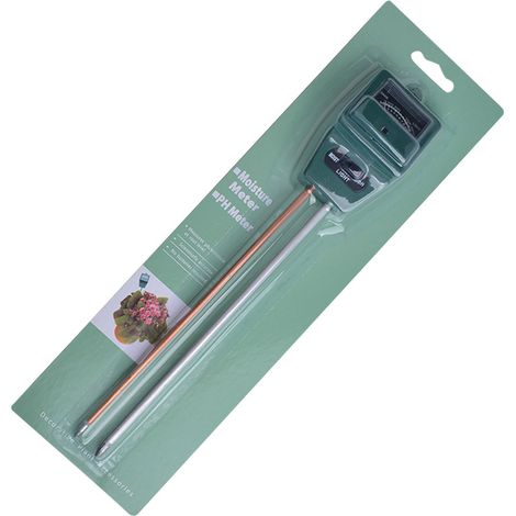 Testeur 3 en 1 pour le sol, le pH, l'humidité et la lumière du soleil. Analyseur numérique pour plantes et fleurs hydroponiques. Outil de jardinage. (1/5)