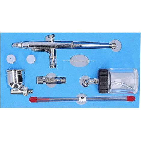Kit aérographe, ensemble aérographe, peinture aérographe durable pour le bricolage, le maquillage, les loisirs créatifs et la décoration de gâteaux (1/5)