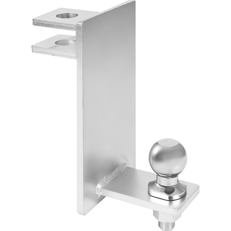 Wiltec Anhängerkupplung + Kupplungskugel 50 mm, Kombikupplung 260 x 140 mm und Kugelkopf bis 3,5 t für Rangierbetrieb (1/5)