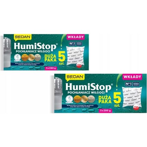 Inserti assorbiumidità HumiStop, 10 pezzi