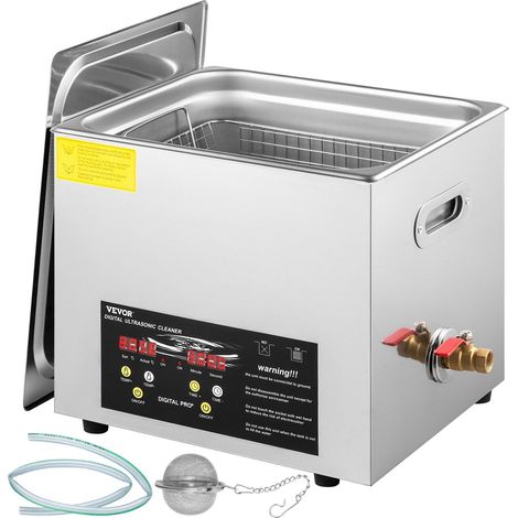 Nettoyeur Ultrasonique Professionnel 10L avec Chauffage 400W et Minuterie pour Pièces et Instruments (1/5)