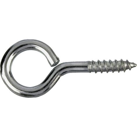 Connex Ringschrauben verzinkt 1,8 x 10 x 3 mm 50 Stück Ringhaken