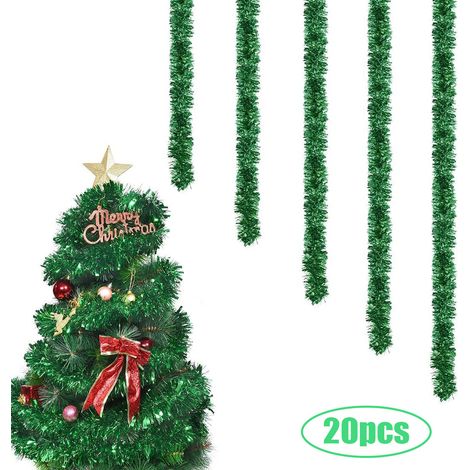 Guirlande En Fil Métallique - 20 Pièces - Pour Décoration De Noël Arbre Fête Mariage Anniversaire Jardin Intérieur Extérieur (1/5)