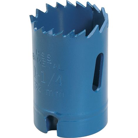 Draper 32mm HSS Bimetal Holesaw Blade with High-Speed Steel and Variable Pitch for Precise Metal Cutting - Model 41074 (1/5)