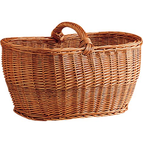 Panier crocane en osier buff (1/3)