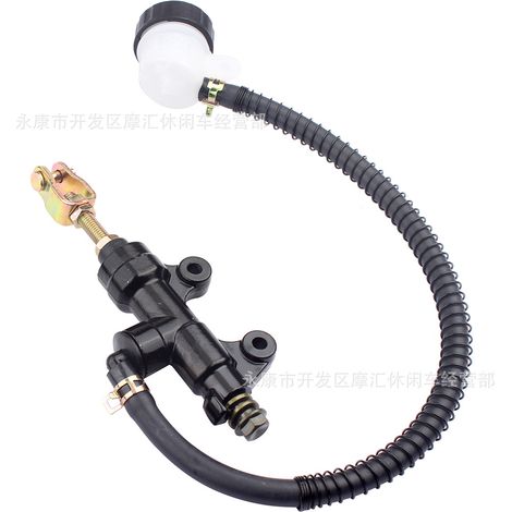 Offroad-Motorrad ATV Vierrad Strand GY6 Skateboard Kraftstofffilter Ölfilter Ölleitungsklemme Schalter 1 Meter schwarz (1/5)