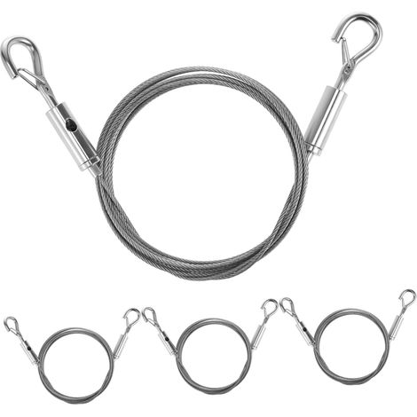 Artibetter Lot de 4 cordons suspension en acier inoxydable pour (1/5)