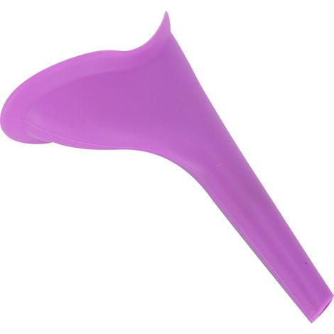 Dispositif Urinaire Femme Portable - Entonnoir Urinoir Camping Voyage Violet (1/5)