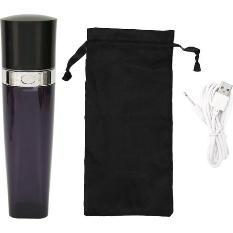 Poire à lavement électrique automatique en silicone ABS rechargeable par USB, étanche, portable, pour hommes et femmes, nettoyage du côlon, violette (1/5)