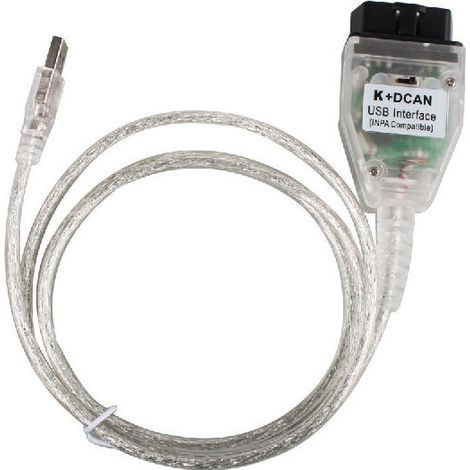 INPA diagnostic line for BMW chassis BMW E K+DCAN FT232RL with switch (1/4)