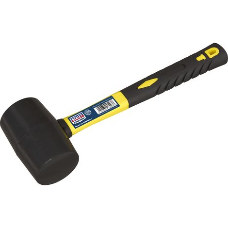 Sealey Rubber Mallet with Fibreglass Shaft 1.5lb RMB150