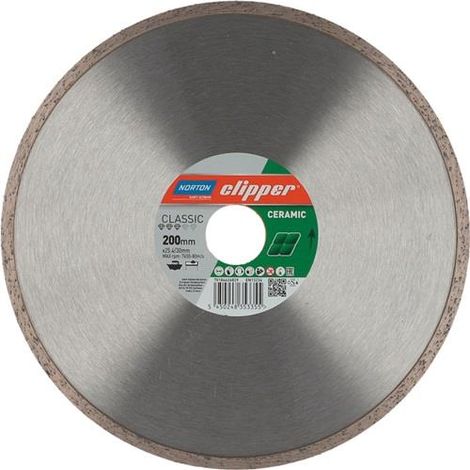 Norton Clipper Disco de corte diamante 200 mm uni