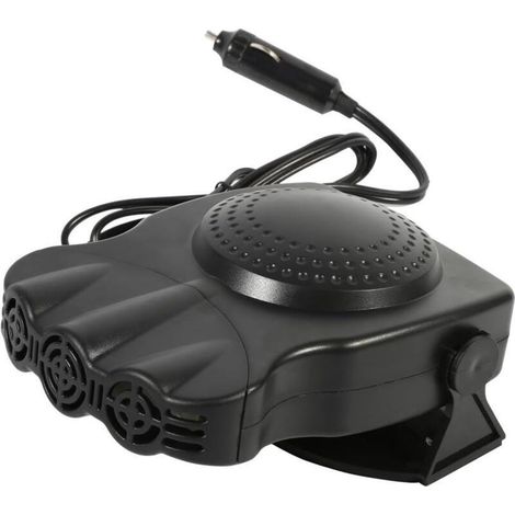 Autoheizung, 12V 150W Autoheizungslüfter, Autoheizungslüfter, Auto-Windschutzscheibenenteiser, Unglaublich, aber wahr: Schwarze Keramikheizung – Crezuo