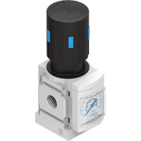 Festo MS4-LR-1/4-D6-AS regolatore pneumatico in alluminio