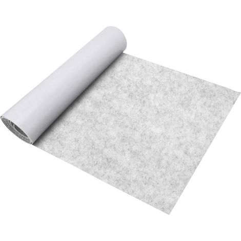 Feutrine Autocollante Gris Clair 1mm, 50×150cm Rouleau Feutrine Tissu Autocollant Découpé sur Mesure aux Pieds de Canapé, Pieds de Table, Pieds de Chaise, de Boîte DIY, Dessous de Verre (1/5)
