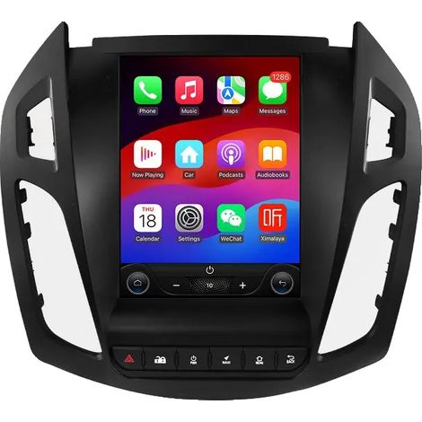 Autoradio con touchscreen e supporto multimediale, compatibile con FORD Transit / Tourneo Connect 2013-2018, P2-CP AHD AIPro (1/2)