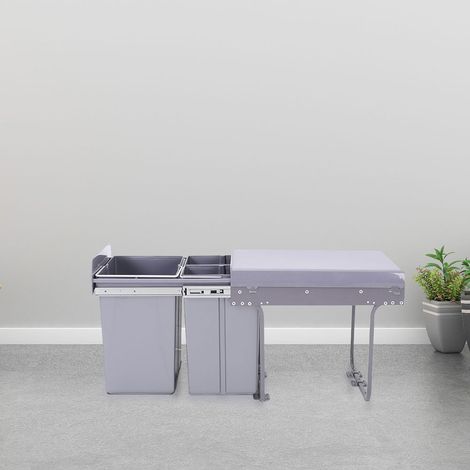 40L Pull Out Recycling Waste Bin