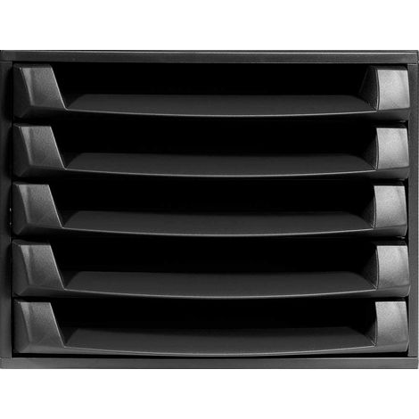 Exacompta 221014D The Box Ecoblack Cassettiera (1/4)