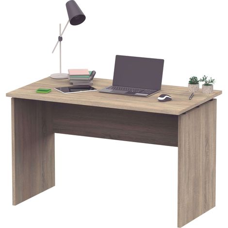 Mesa Escritorio Teide Color Cambrian Despacho Oficina Estudio Ordenador Multimedia Mueble 120x68x76 cm (1/5)