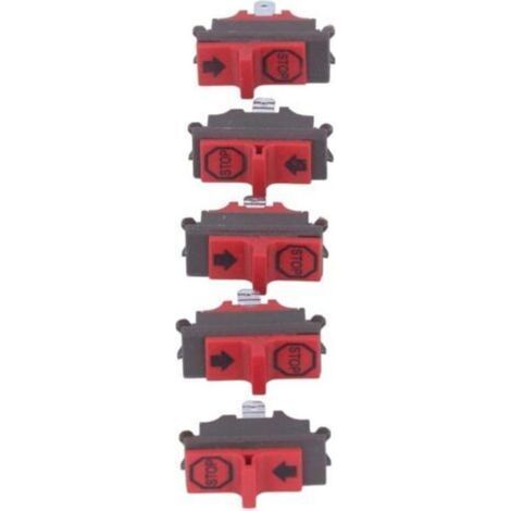 5 Pièces Interrupteur D'extinction de Tronçonneuse Boîtier ABS 503718201 Interrupteur D'arrêt de Moteur de Tronçonneuse pour Husqvarna 365 371 372 336 (1/5)