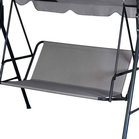 Housse de rechange pour balancelle de jardin 85 x 96 cm – Imperméable – Tissu Oxford 900D résistant aux déchirures – Pour 2/3 places (1/5)