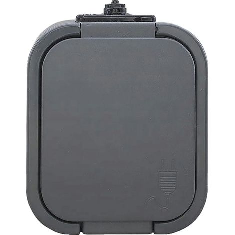 Toma eléctrica Orno NT-16B2 IP54 gris 16 A 250 V