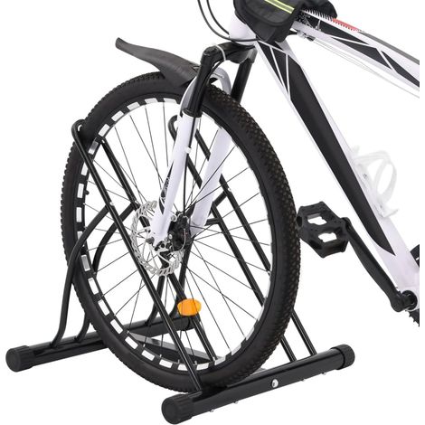 Support de vélo au sol autoportant pour 2 vélos acier CFW94927