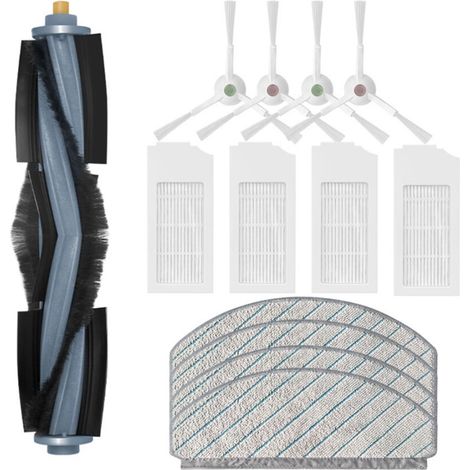 Recambio para DEEBOT T10 robot aspirador piezas repuesto accesorios cepillo principal cepillo lateral mopa paño