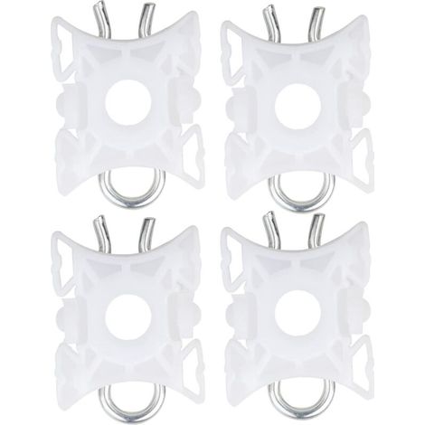4x Clips Reparation regulateur Leve-vitres Slider Pinces Compatible avec BMW E32 E34 E36 E90 E92 E93 Z1 Z3 Z4 51321938884 Compatible avec Volvo V70 XC70 XC9 (1/4)