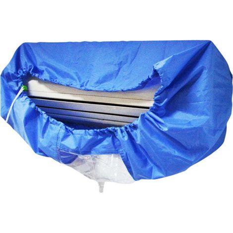 Housse de lavage pour climatiseur mural, outil de nettoyage avec sangle de serrage (1/5)