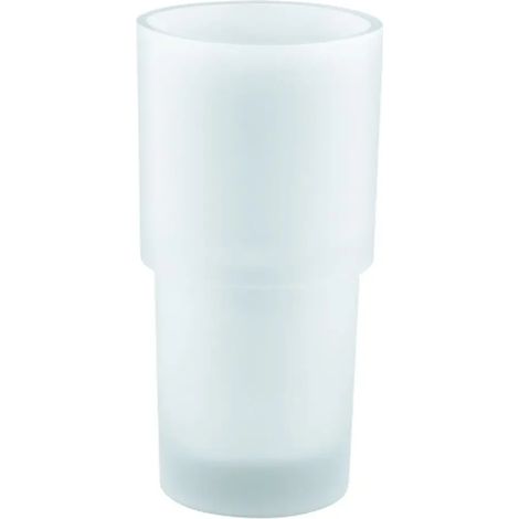 GROHE Vaso de repuesto para juego de escobillero, vidrio mate, 40952000