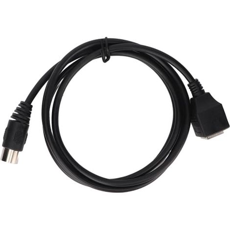 Câble DIN 5 broches vers RJ45 1,5 m, câble audio DIN 5 broches mâle vers RJ45 femelle pour câbles Ethernet, amplificateurs et tables de mixage (1/5)