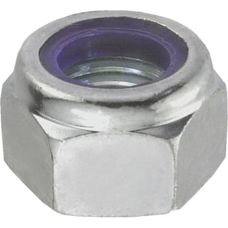 connex Sicherungsmutter M5 Edelstahl A4 rostfrei - 24 Stück Sicherungsmuttern