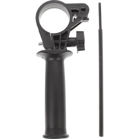 4 Pièces Poignée Latérale Réglable pour Perceuse à Percussion Lot de Manche Plastique Ergonomique Accessoire Amovible et Réutilisable pour Outils Électriques (1/5)