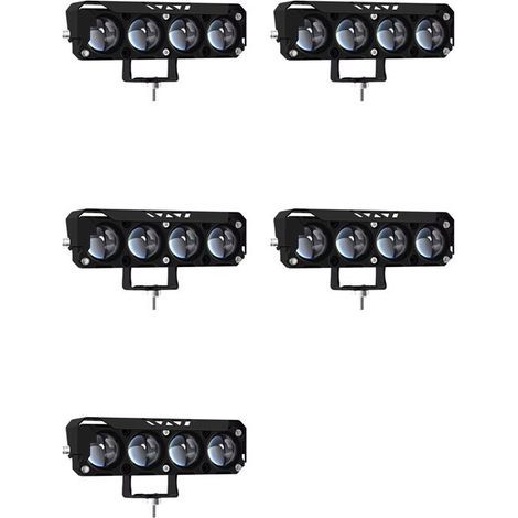 Convient aux projecteurs de travail LED 5 12V, applicable aux motos, feux de signalisation bicolores, voitures, camions, feux antibrouillard de tracteurs et phares de route. (1/4)