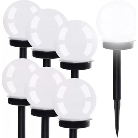 Lot de 6 lampes de jardin solaires (1/5)